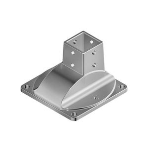 supporto porta-profilata in alluminio