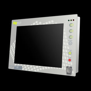HMI con touch screen resistivo
