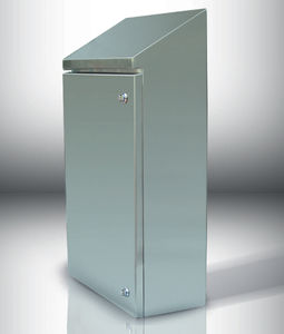 custodia a parete / modulare / in acciaio inox / bloccabile