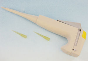 puntale per pipette per applicazioni di laboratorio