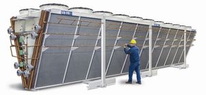 raffreddatore di liquido ventilato