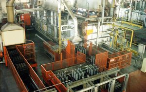 forno a nastro trasportatore