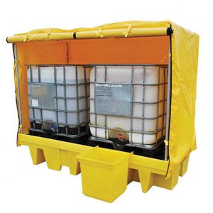 vasca di ritenzione per contenitore IBC