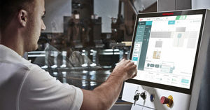 HMI con touch screen