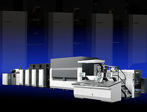 macchina da stampa offset rotativa