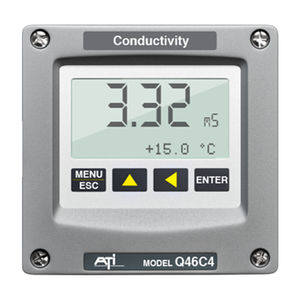 monitor di controllo della qualità dell'acqua conducibilità