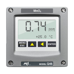 monitor di controllo della qualità dell'acqua pH