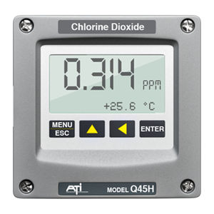 monitor di controllo della qualità dell'acqua di temperatura