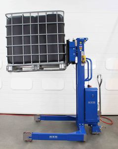 accatastatore con longheroni a cornice / elettroidraulico / a timone con guida da terra / per pallet