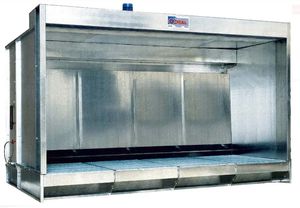 cabina di verniciatura aperta 1