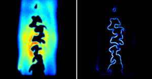 strumento di visualizzazione di flusso con fluorescenza indotta tramite laser