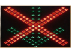 display per controllo di canali