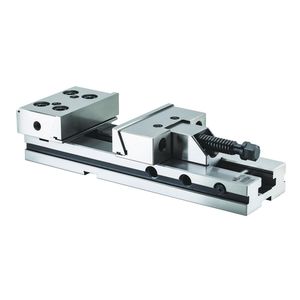 morsa per macchina utensile / a vite / in acciaio temprato / per lavorazione