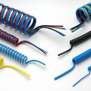tubo flessibile per aria compressa / in poliuretano / a spirale