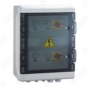 custodia combinatore solare / a parete / rettangolare / in PC