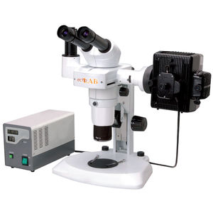 stereomicroscopio per analisi