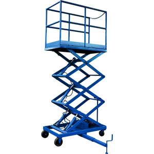 piattaforma elevatrice a forbice mobile