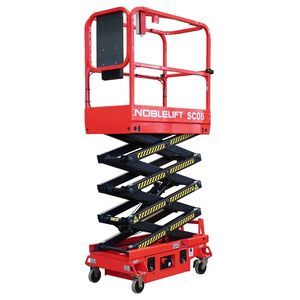 piattaforma elevatrice a forbice mobile
