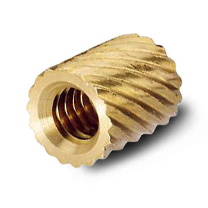 Inserto Filettato - 853 - Specialinsert S.r.l. - Zigrinato / In Ottone / Arrotondato - Foto 7