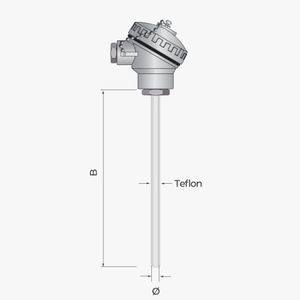 sonda di temperatura Pt100 1