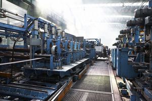 linea di produzione per tubi