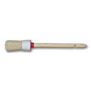 pennello con manico in legno