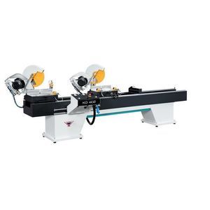 troncatrice a due teste per PVC 1
