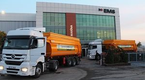benna per camion a 4 assi