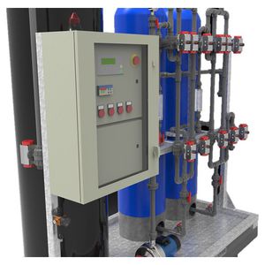 unità di purificazione di acqua per acque reflue