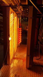 linea di verniciatura a polvere automatica
