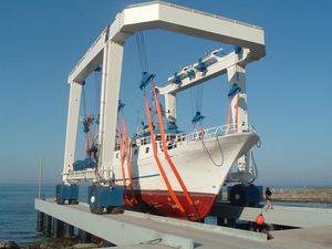 travel lift a carreggiata variabile