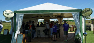 tendone per organizzazione di evento