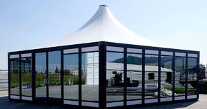 tendone per organizzazione di evento