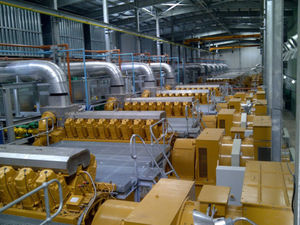 centrale elettrica a gas