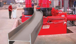 curvatrice idraulica / per profilati / CNC / automatica