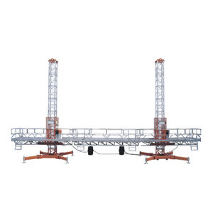 Piattaforma autosollevante con doppio albero