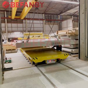 carrello a guida su binari di trasferimento 1