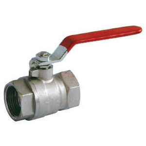 valvola a 2 elementi / a sfera / a leva / per acqua