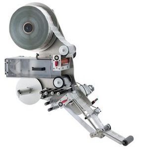 applicatore di etichette controllato da PLC