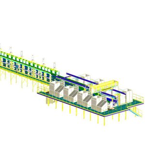 sistema di smistamento a nastro trasversale / automatico / per scatole / per nastro trasportatore