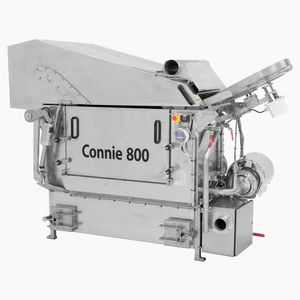cuocitore industriale continuo / per frutti di mare / a vapore / elettrico