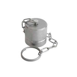 tappo rotondo / filettato / in acciaio inox / di depolverazione