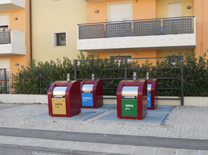 cassonetto in metallo