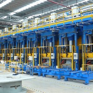 linea di produzione di pezzi in materiali compositi 1