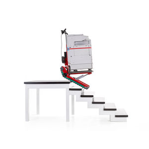 carrello a mano regolabile / per scala / in alluminio / a motore