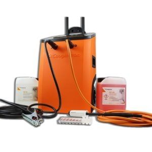 macchina per decapaggio di saldature elettrolitica