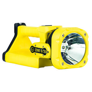 torcia con testa snodata