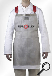 grembiule da lavoro / di protezione meccanica / in acciaio inox