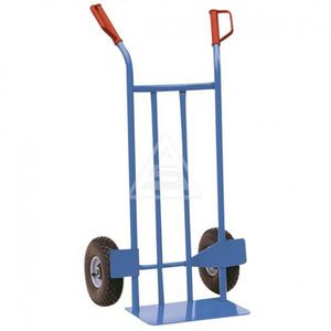 carrello a mano in acciaio