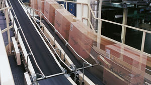 nastro trasportatore in plastica